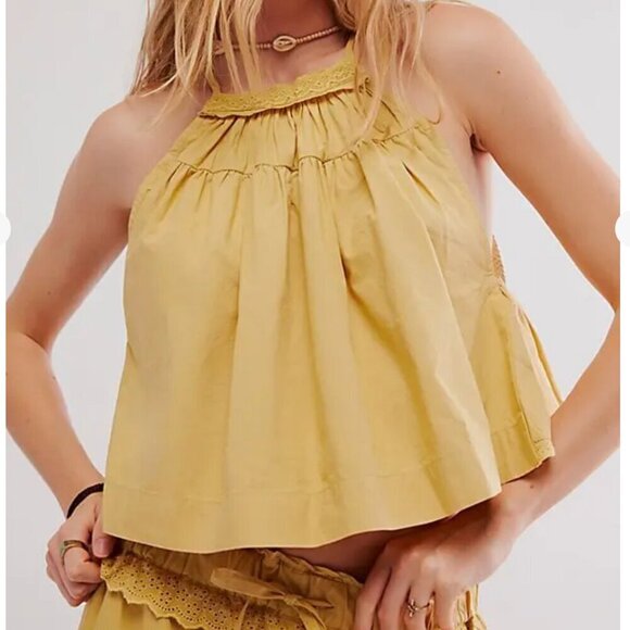 #120 NWT Free People Beach Life Set in Pampas - Picture 3 of 7